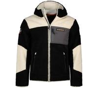 Napapijri Polaire zippée à capuche Yupik Fzh 6 Cb Mcb Noir Taille M