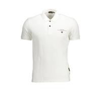 Napapijri - Polo Coupe Classique - Homme - Tops - Blanc - Taille: M