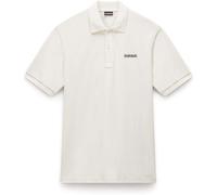 Napapijri Small Box Short Sleeve Polo Beige M Homme