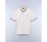 Napapijri Zeri Short Sleeve Polo Blanc S Homme