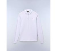 Napapijri Ealis Long Sleeve Polo Blanc XL Homme