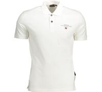 NAPAPIJRI Polo Hommes Textile Blanc SF12404 - Taille : 3XL