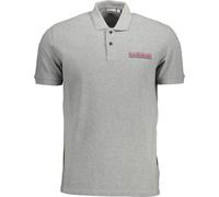 NAPAPIJRI Polo Hommes Textile Gris SF11724 - Taille : XL