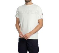 Napapijri Pour des hommes T-shirt Ambra décontracté, blanc