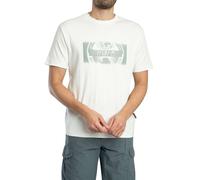 Napapijri Pour des hommes T-shirt graphique décontracté Vanni, blanc