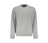 Napapijri - Pull en coton - Homme - Sweatshirts et sweats à capuche - Gris - Taille: L