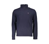 Napapijri - Pull en Tricot Bleu Style lgant - Homme - Pulls - Bleu - Taille: S