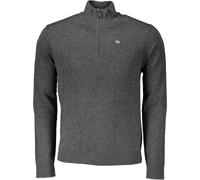 Napapijri Pull gris semi-zip : Taille - 3XL Taille : 3XL