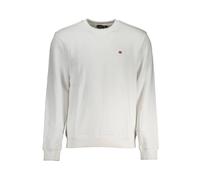 Napapijri - Pull Homme en Coton Blanc - Homme - Sweatshirts et sweats à capuche - Blanc - Taille: L