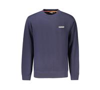 Napapijri - Pull Homme en Coton Bleu - Homme - Sweatshirts et sweats à capuche - Bleu - Taille: M