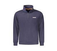 Napapijri - Pull Homme en Coton Bleu - Homme - Sweatshirts et sweats à capuche - Bleu - Taille: S