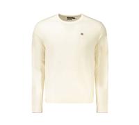 Napapijri - Pull Homme Laine Blanc - Homme - Pulls - Blanc - Taille: M