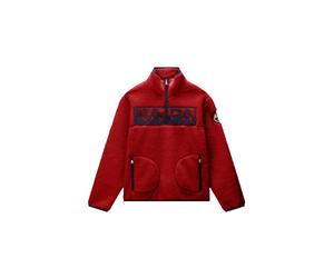 NAPAPIJRI Pull-over 'ARCHIVE' marine / rouge, Taille L