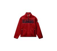 NAPAPIJRI Pull-over 'ARCHIVE' marine / rouge, Taille S