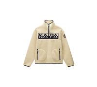 NAPAPIJRI Pull-over beige / bleu marine, Taille XL