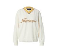 NAPAPIJRI Pull-over 'D-MALEZ' camel / beige clair / citron, Taille L
