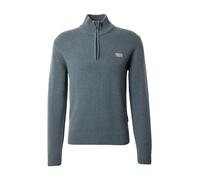 NAPAPIJRI Pull-over 'DIDIER' pétrole / canneberge / blanc, Taille XL
