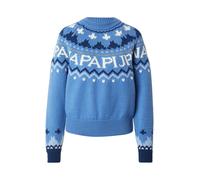 NAPAPIJRI Pull-over 'FIAMES' bleu / bleu foncé / gris / blanc, Taille XS