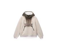 NAPAPIJRI Pull-over 'Seline' beige clair / taupe / kaki, Taille M