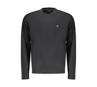 Napapijri - Pull Ras du Cou avec Logo Drapeau - Homme - Pulls - Noir - Taille: XL