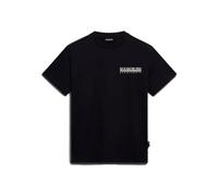Napapijri S-Gouin T-Shirt à Manches Courtes pour Homme Noir - Marque EAN : 0194905908186 - Taille : S