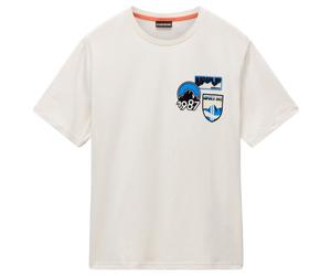 Napapijri - S-Montepiana S/S - T-shirt - XS - beige dimity