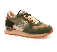 Napapijri - Sneaker Stab - Baskets - US 11 | EU 44 - taupe / green
