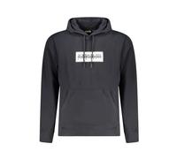 Napapijri - Sweat à Capuche en Coton Noir avec Imprimé - Homme - Sweatshirts et sweats à capuche - Noir - Taille: 2XL