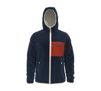 Napapijri - Sweat à Capuche en Polaire Bleu Yupik avec Zip - Homme - Vestes - Bleu - Taille: L