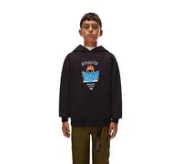 Sweatshirt Ã capuche enfant Napapijri Flein Noir 14 ans