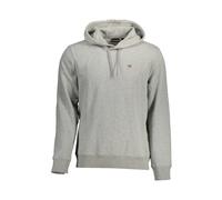 Napapijri - Sweat à capuche gris avec logo emblématique - Homme - Sweatshirts et sweats à capuche - Gris - Taille: S