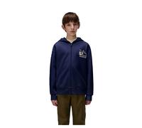 Sweatshirt à capuche zippé enfant Napapijri Acadia Bleu 8 ans