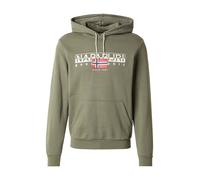 NAPAPIJRI Sweat-shirt 'B-AYLMER' bleu marine / roseau / rouge / blanc, Taille S