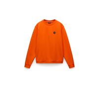 NAPAPIJRI Sweat-shirt 'B-Badge' orange fluo, Taille M