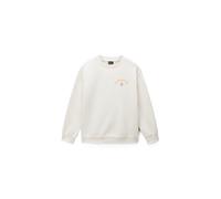 NAPAPIJRI Sweat-shirt 'B-Bliss' orange / blanc, Taille L