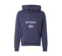 NAPAPIJRI Sweat-shirt 'BURGEE HZH 2.0' marine / gris / lie de vin, Taille S