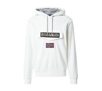 NAPAPIJRI Sweat-shirt 'Burgee Wint 4' bleu / rouge / noir / blanc, Taille XXXL