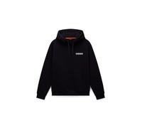 NAPAPIJRI Sweat-shirt 'Guide' bleu marine / orange / noir / blanc, Taille M