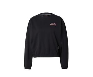 NAPAPIJRI Sweat-shirt 'KEITH' gris / rosé / rose ancienne / noir, Taille L