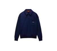 Sweat-shirt Napapijri Miraat Polo bleu marine - S