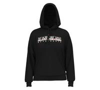 NAPAPIJRI Sweat-shirt pour femme Capuche et poche à l'avant., Noir , M