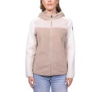 NAPAPIJRI - Sweat-shirt pour femme Turnage Colorblock en polaire, beige, L