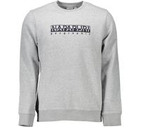 NAPAPIJRI Sweatshirt Hommes Textile Gris SF8628 - Taille : 2XL