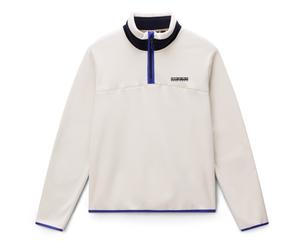 Napapijri - T-Dergana Half Zip - Pull polaire - XXL - beige dimity
