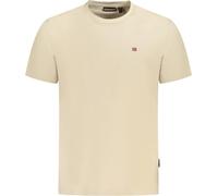 Napapijri T-shirt à manches courtes Coupe normale Col rond Broderie : Taille - S Taille : S