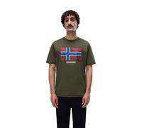 T-shirt Napapijri S-Flag Tiki Vert M