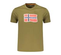 Napapijri - T-shirt à manches courtes - Homme - Tops - Vert - Taille: L