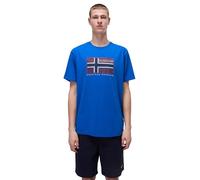 Napapijri T-shirt à manches courtes Semiles Lapis Bleu M