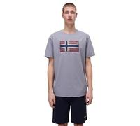 Napapijri – T-shirt à manches courtes Semiles – Hibou gris – Taille M