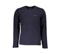 Napapijri Sweat-shirt Salis Ls 1 NP0A4HN7 – Bleu à manches longues, logo brodé – Homme Taille S